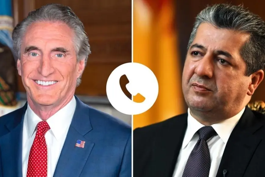 Mesrur Barzani ile ABD’li Bakan Burgum telefonda görüştü