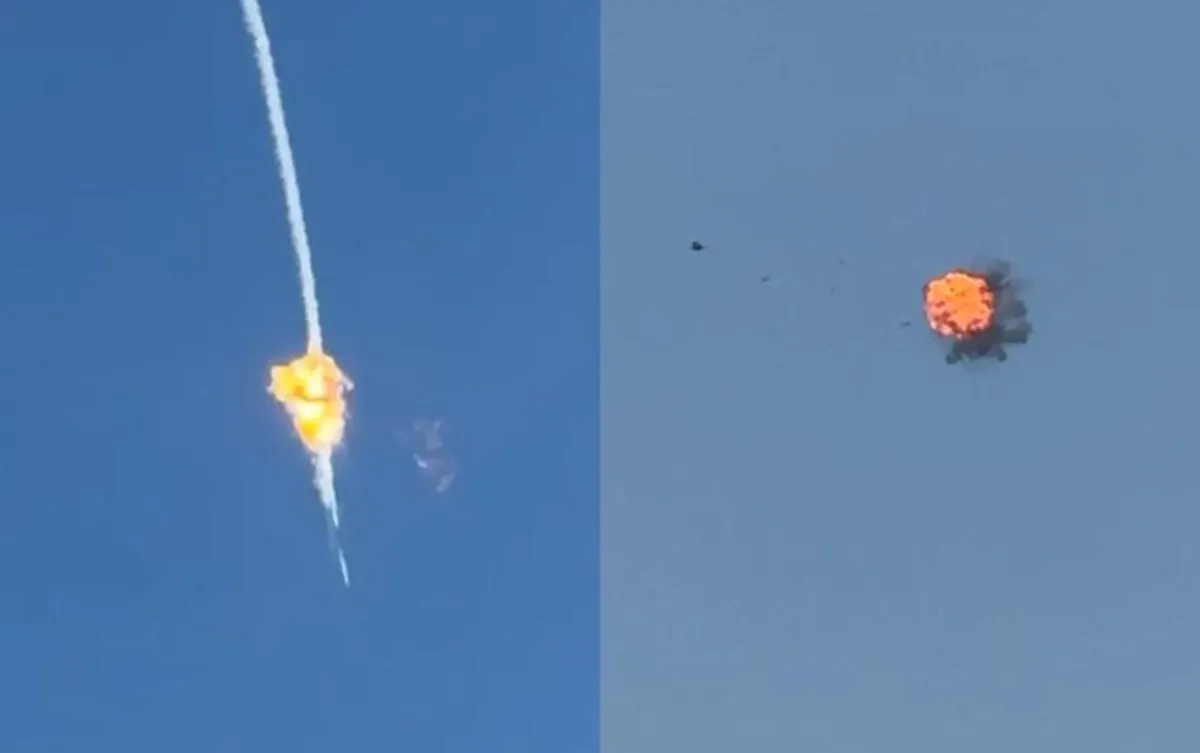 Erbil’de iki ayrı noktaya İHA düştü