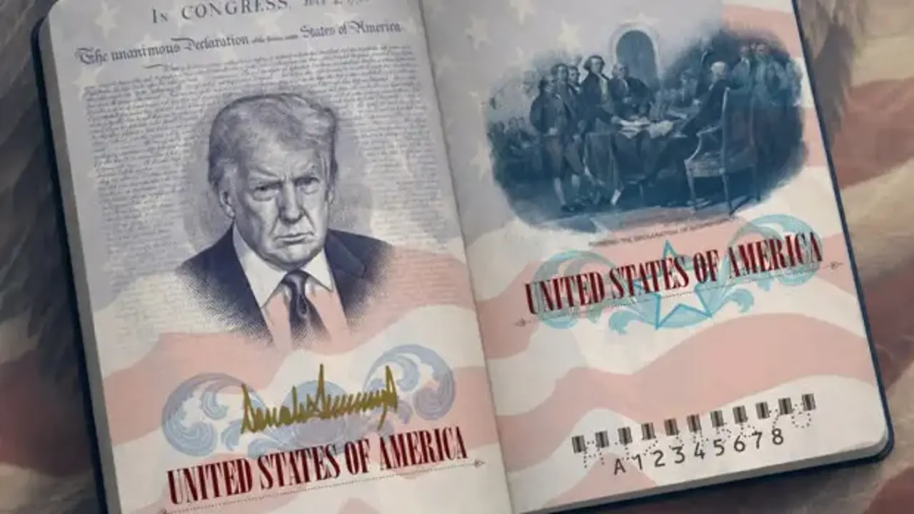 Pasaportlara Trump'ın portresi basılacak