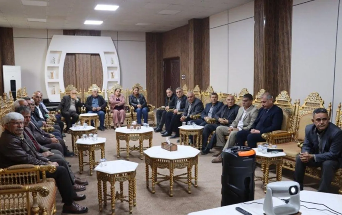 Mazlum Abdi, Kürt partileriyle 29 Ocak Anlaşması’nı görüştü