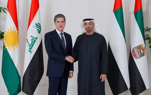 Nêçîrvan Barzanî bi Zayed El Nehyan re civiya