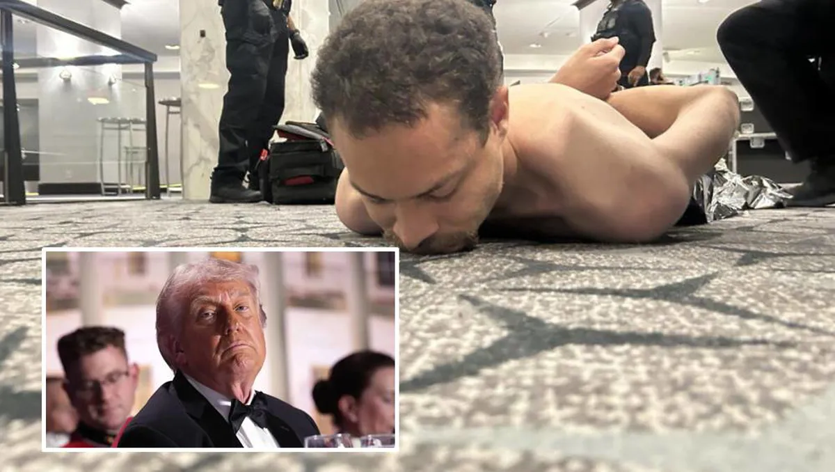 Trump wêneyê êrîşkar parve kir