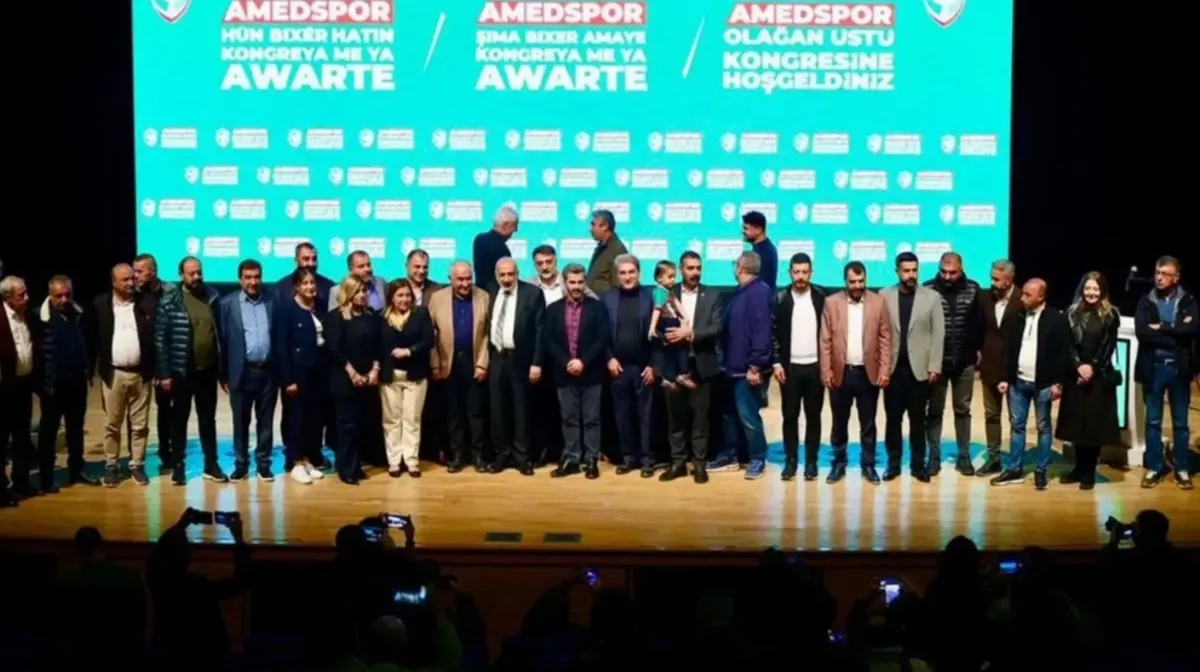Dîrok hat diyarkirin: Amedspor wê kongreya awarte li dar bixe