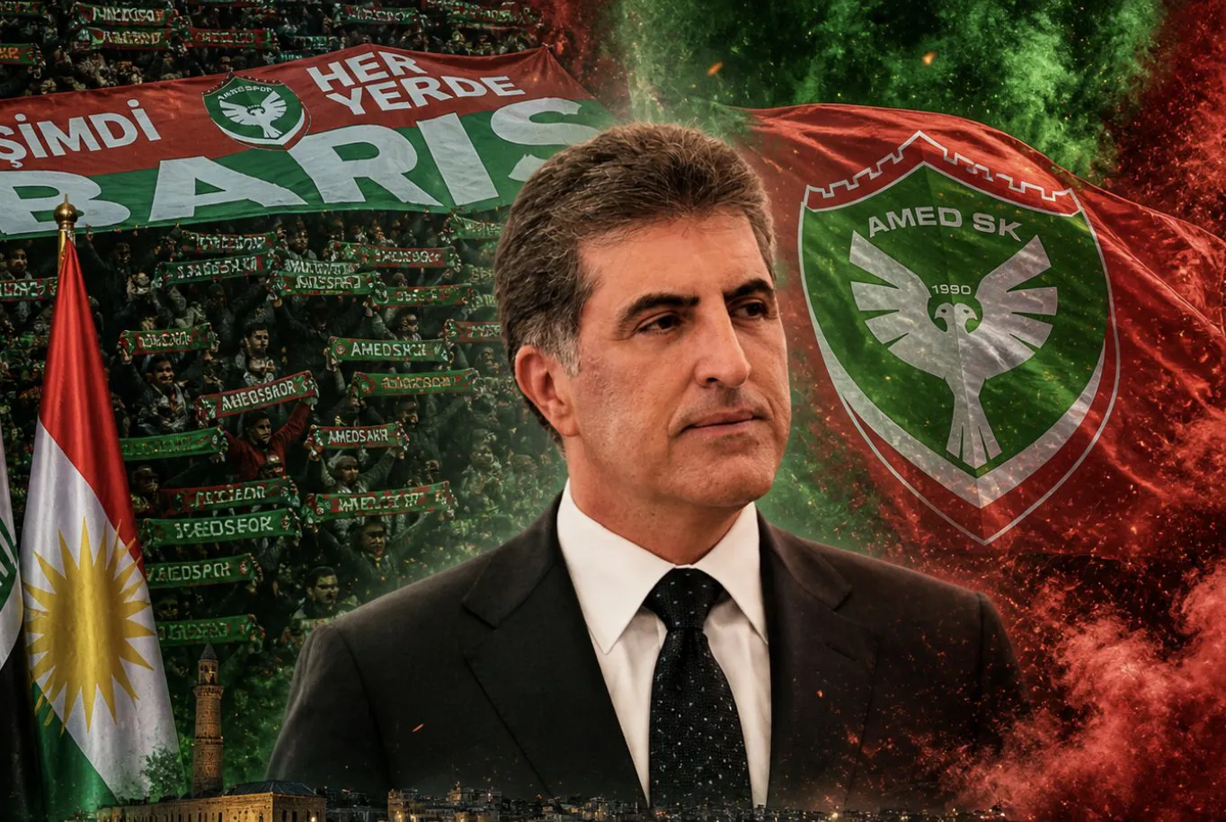 Neçirvan Barzani’den Amedspor’a: Varolun, çok yaşayın!”