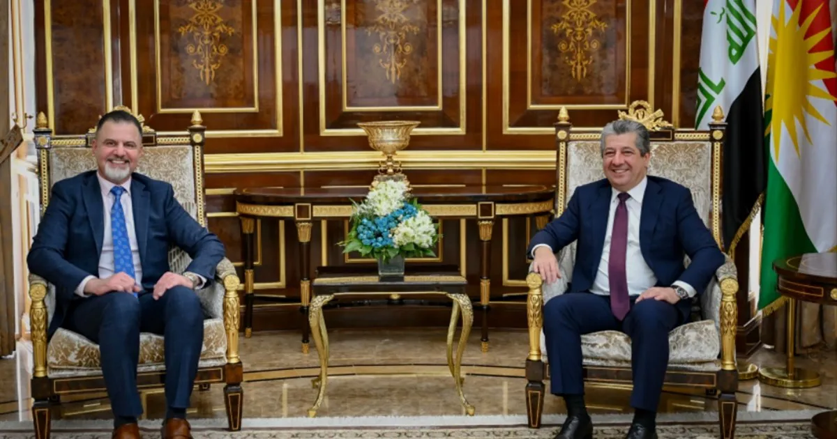 Başbakan Barzani, Irak Başbakanı'nın Özel Danışmanı'nı kabul etti