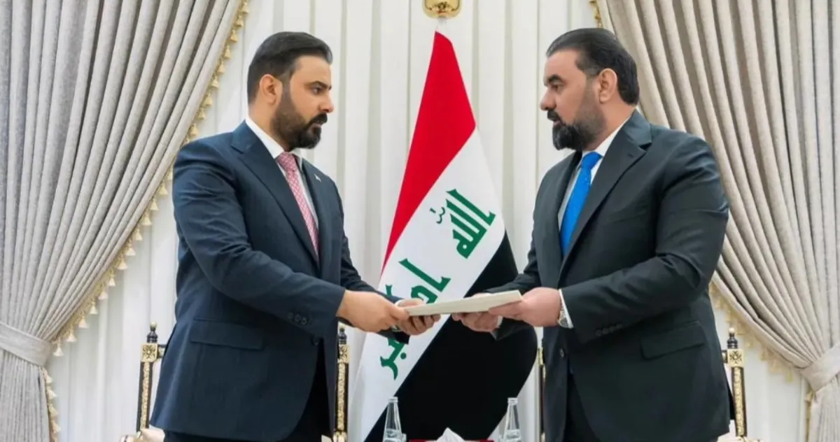 Zeydî bernameya hikûmetê pêşkêşî Serokê Parlamentoya Iraqê kir