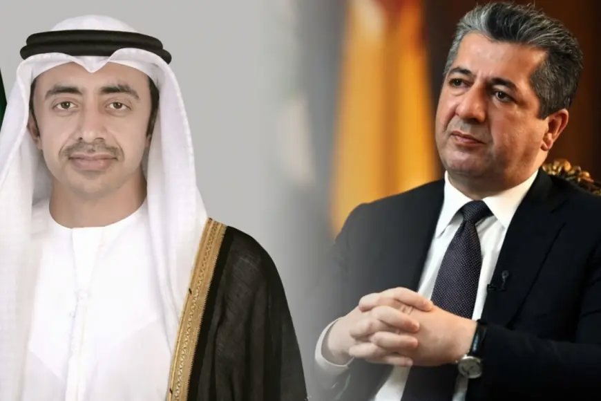 سەرۆکی حکوومەت و وەزیری دەرەوەی ئیمارات دۆخی ناوچەکەیان تاوتوێ کرد