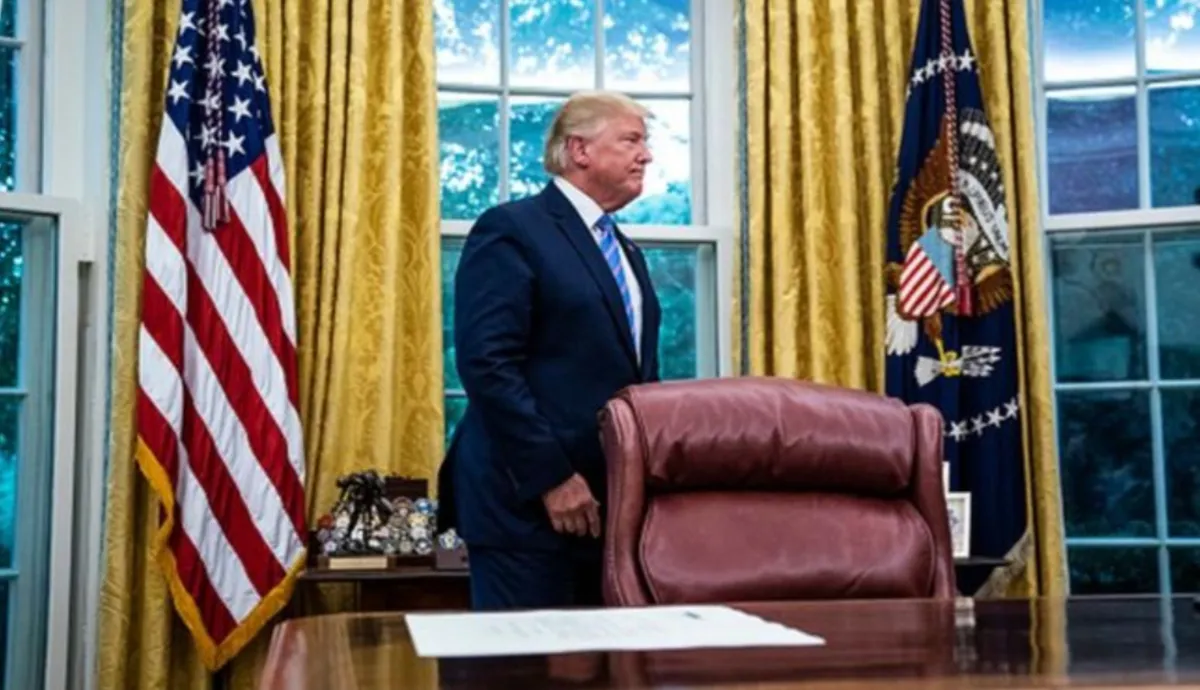 Trump projeya petrolê li ser xeta sînor a DYA-Kanadayê pesend kir