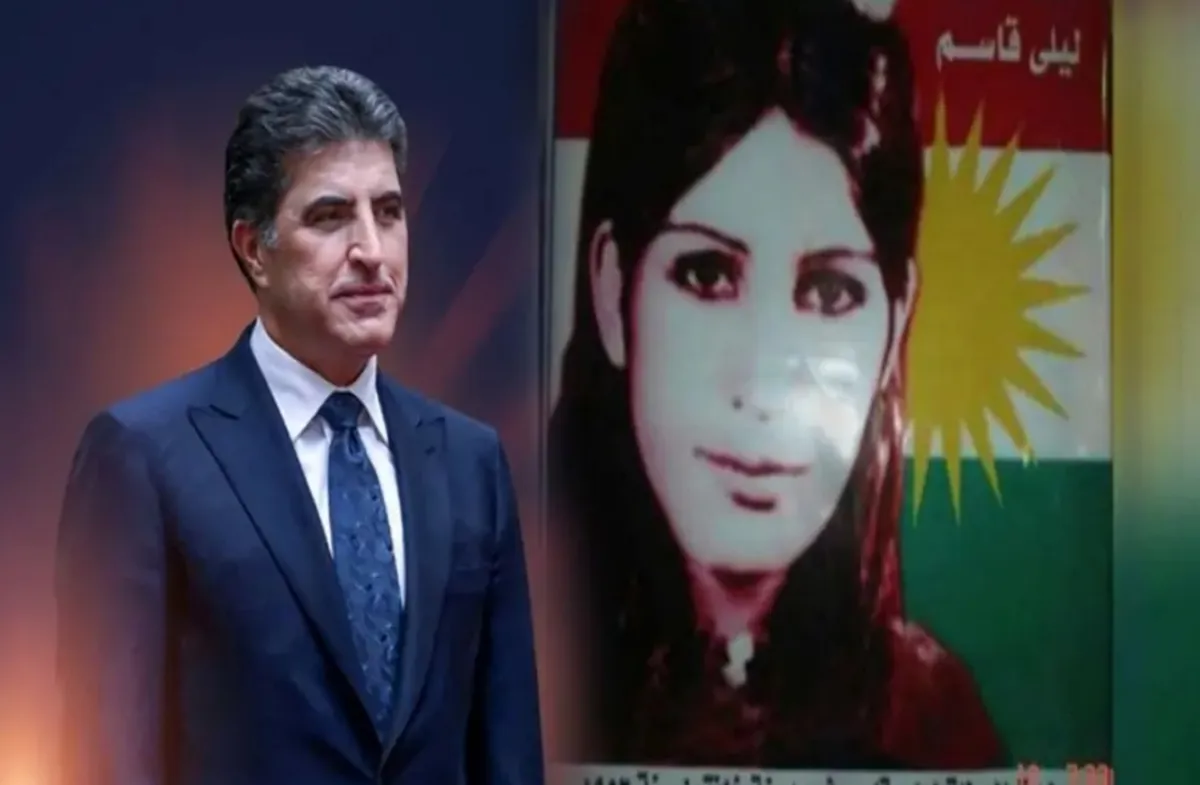 Nêçîrvan Barzanî: Leyla Qasim pêşeng û meşalegira berxwedana jinên Kurd bû