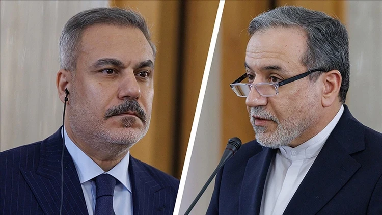 Hakan Fidan, İranlı mevkidaşı Arakçi ile görüştü 