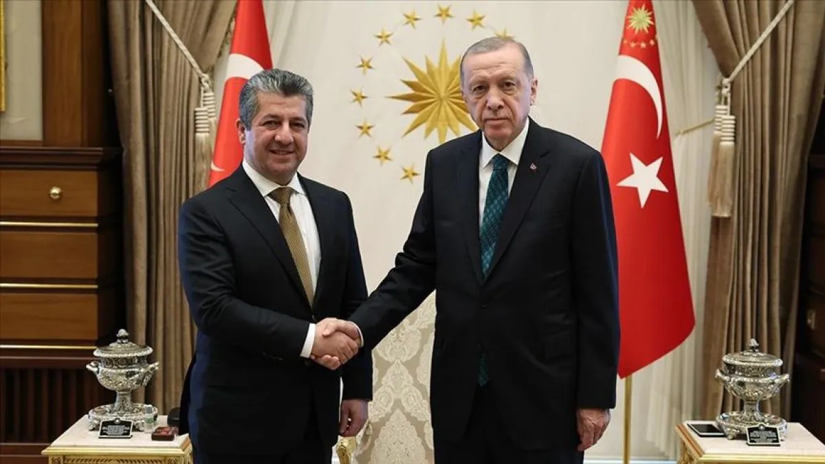 Serokwezîrê Herêma Kurdistanê Mesrûr Barzanî îro seredana Tirkiyê dike