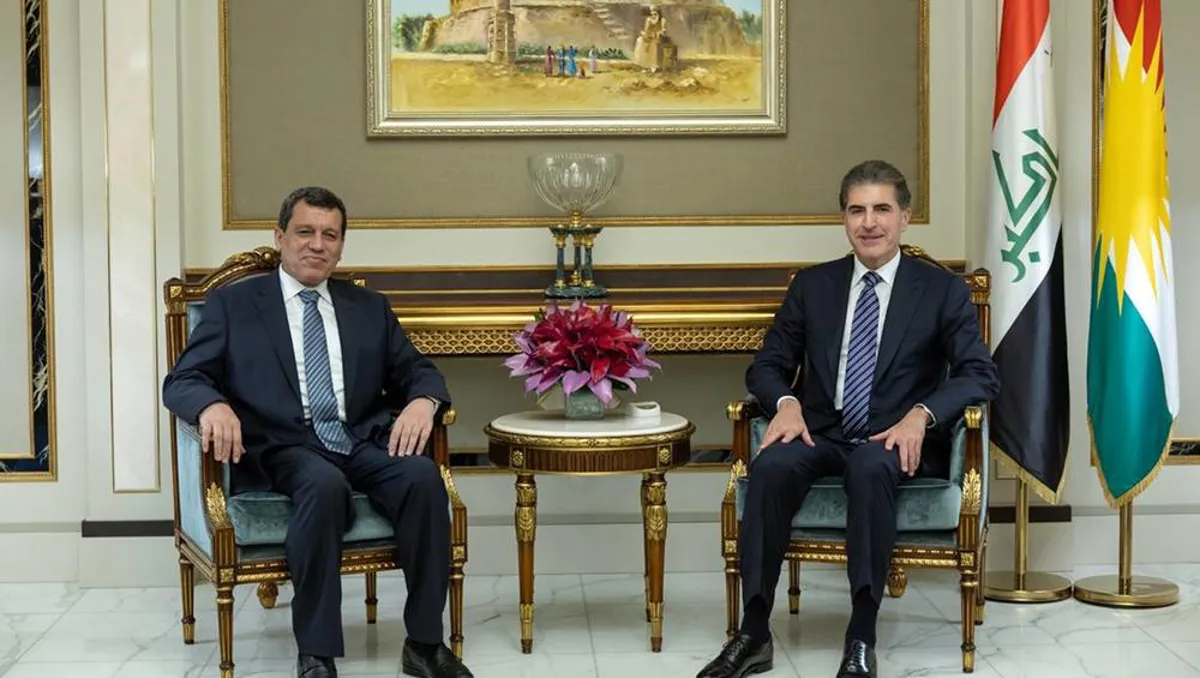 Nêçîrvan Barzanî û Mezlûm Ebdî rewşa Kurdên Sûrî gotûbêj kir