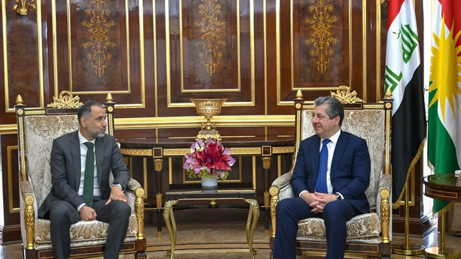 Mesrur Barzani ve İngiltere Büyükelçisi görüştü