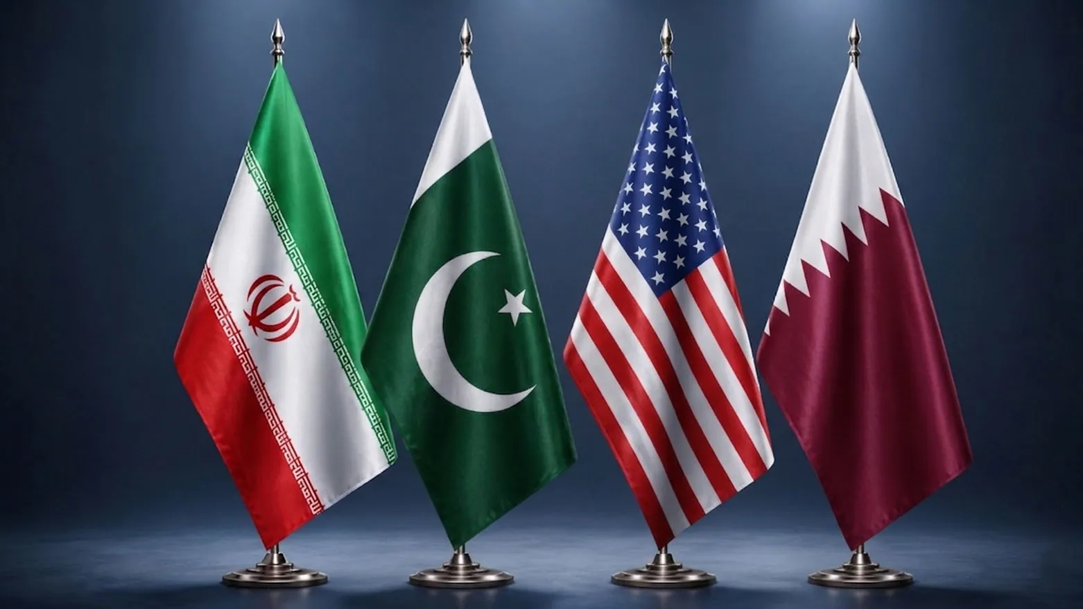 Li Swîsreyê DYA, Îran, Pakistan û Qeter li ser heman maseyê ne