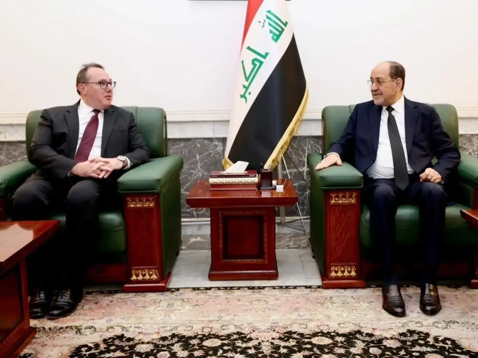 Maliki ile ABD'li diplomat Harris görüştü