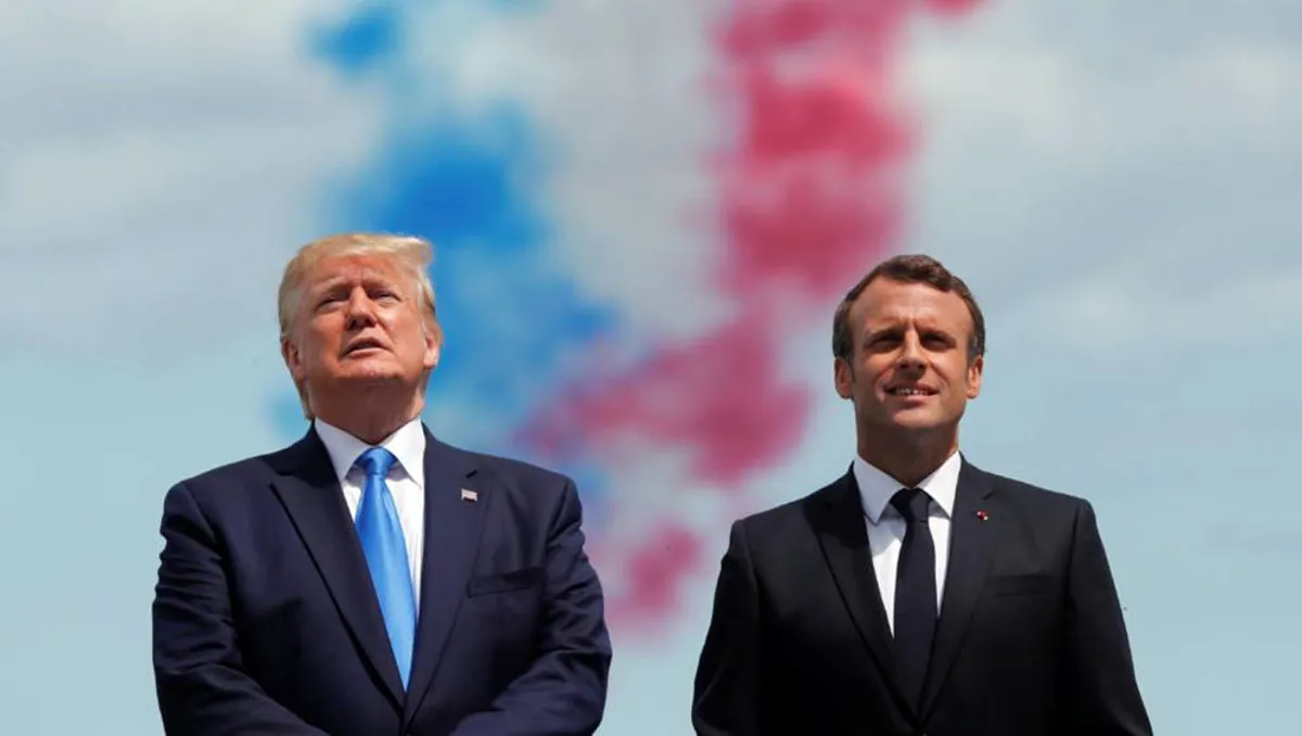 Macron û Trump li ser ewlehiya Tengava Hurmizê axivîn