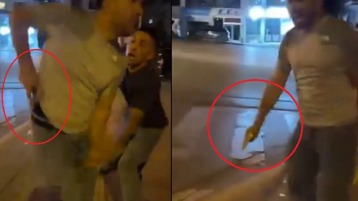 Di trafîka Ankara de polîsê sîlih berda, ji ser kar dûr xistin
