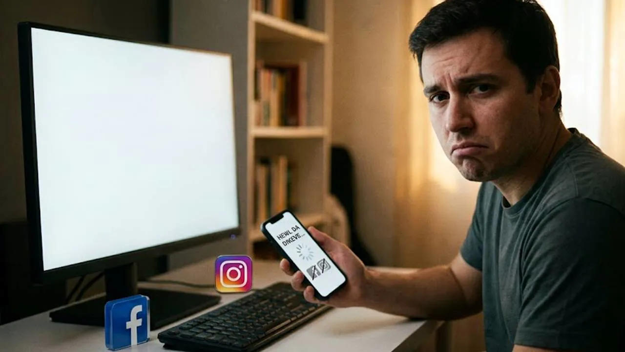 Di Instagram û Facebookê pirsgirêka gerdunî