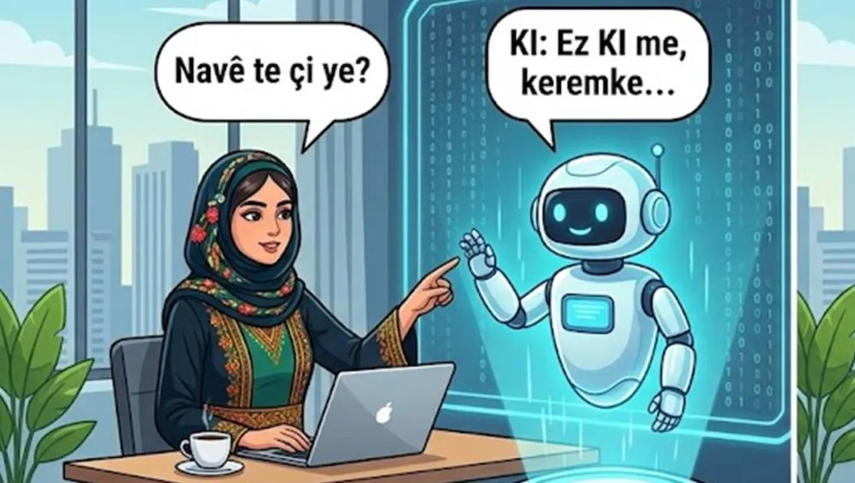 Gav hat avêtin: Wê hişê çêkirî bi Kurdî biaxive
