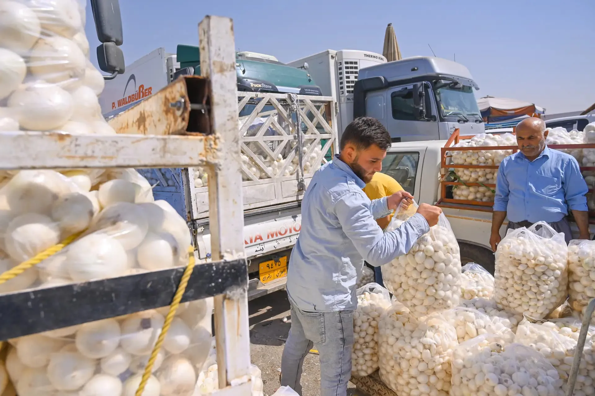 kez Türkiye'ye soğan ihracatı yapıldı