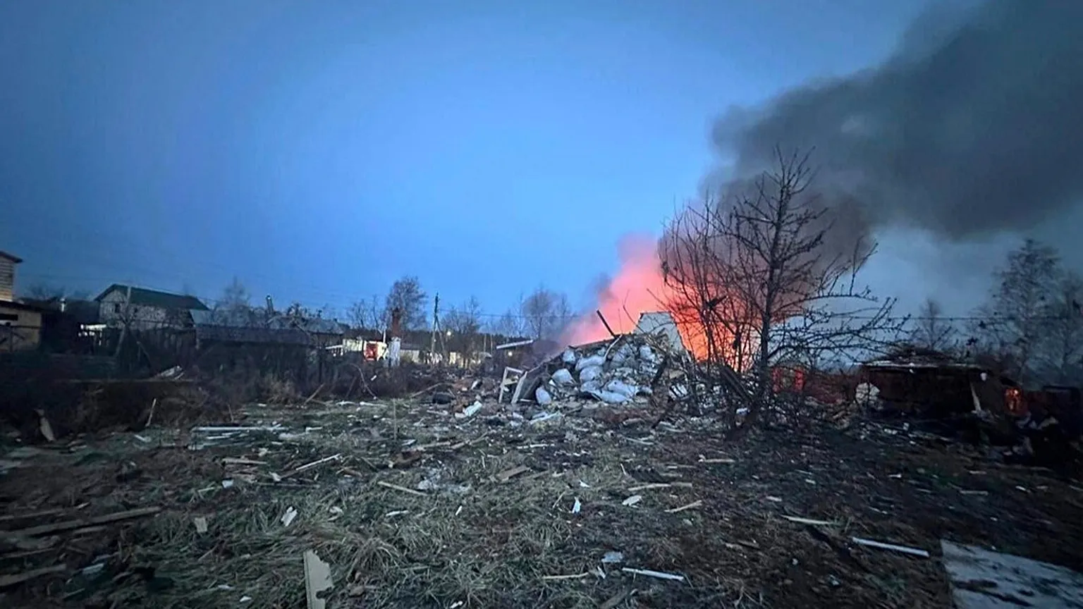 NATO Zirvesi öncesi Ukrayna, Moskova'yı 400 drone ile vurdu!