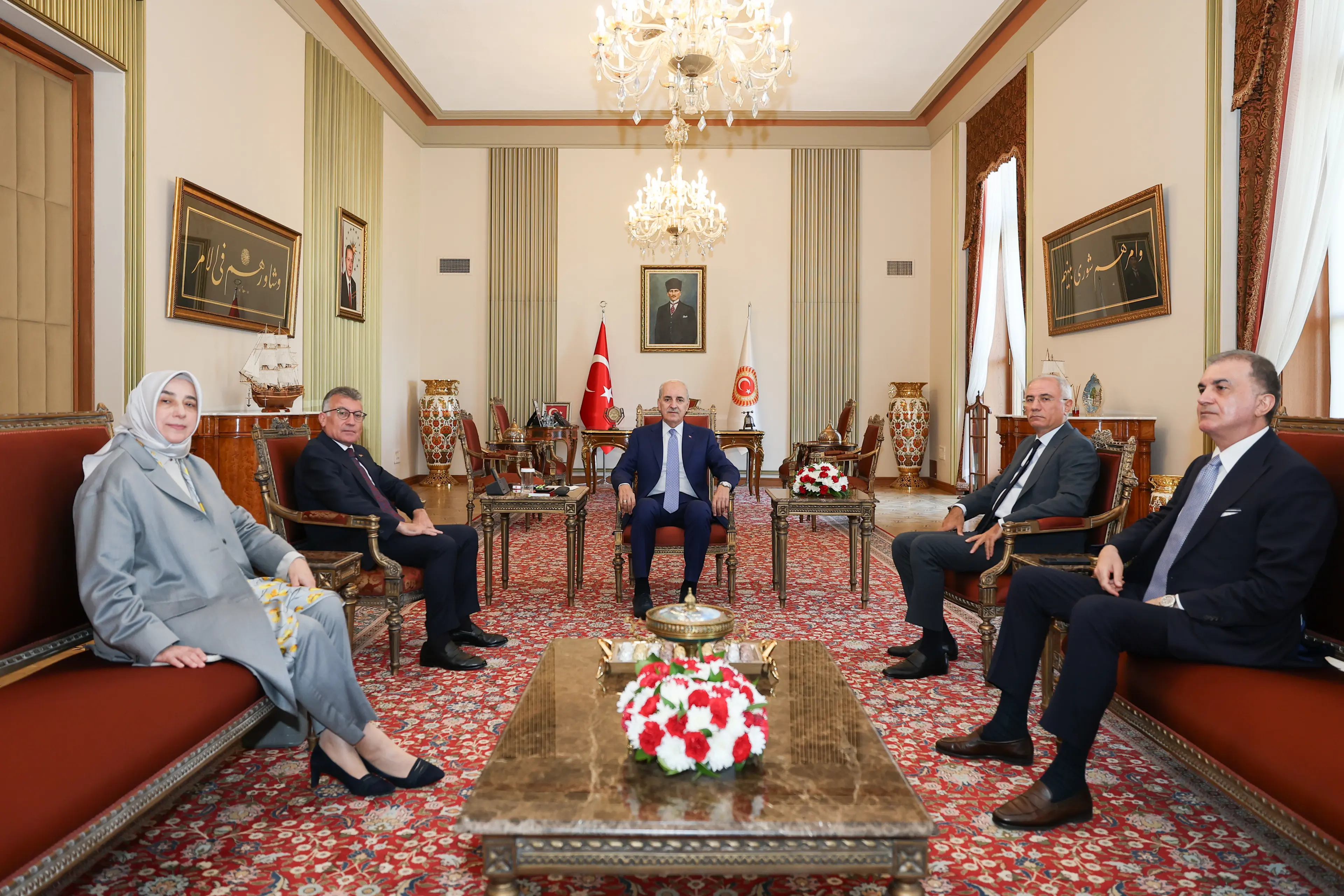 ile AK Parti heyeti arasında ‘süreç’ görüşmesi gerçekleşti