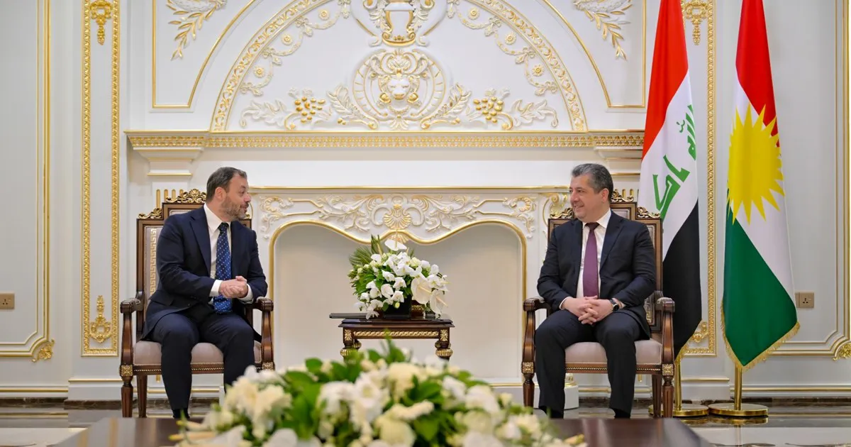 Başbakan Barzani, AB Ofisi Başkanı'na teşekkür etti