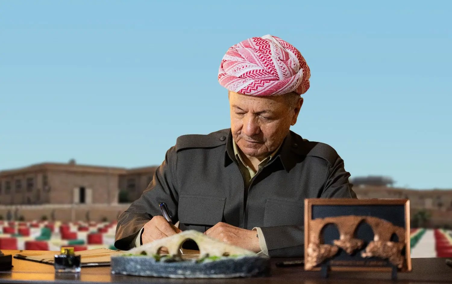 Peyama Serok Mesûd Barzanî di 43 saliya Enfalê de