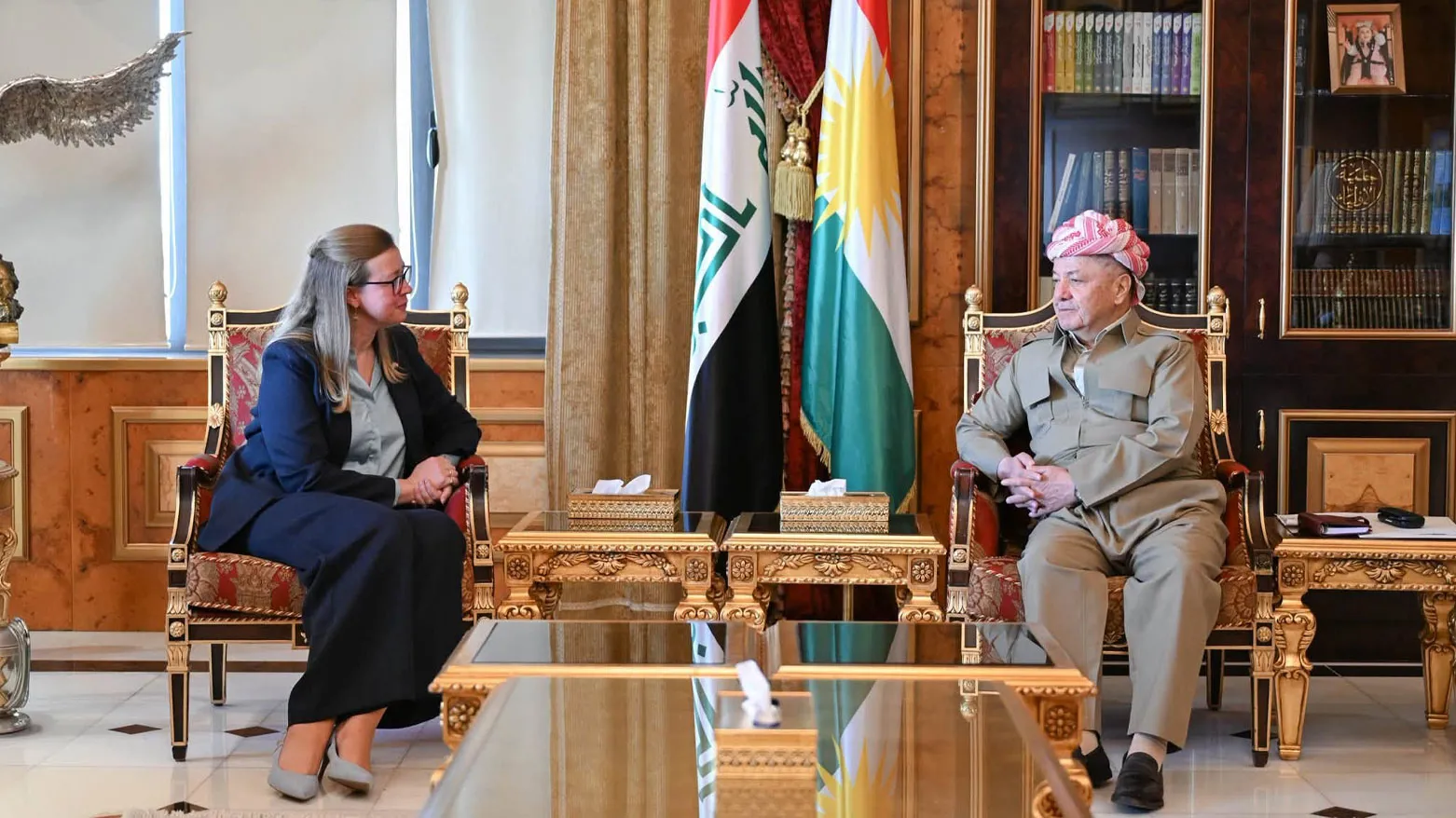 Serok Barzanî: Têkiliyên bi hikûmeta Zeydî re gelek baş in