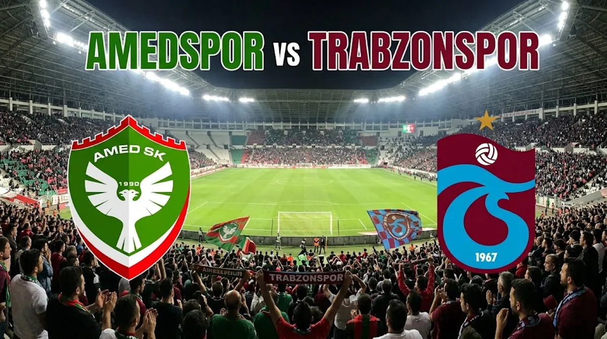 Maça dîrokî ya Amedspor û Trabzonsporê tê lîstin