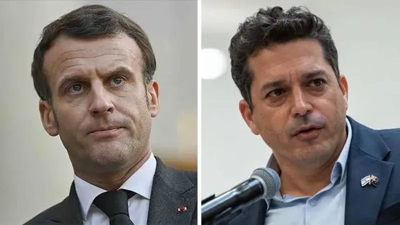 Wezîrê Îsraîlî Chikli bertek nîşanî Macron da