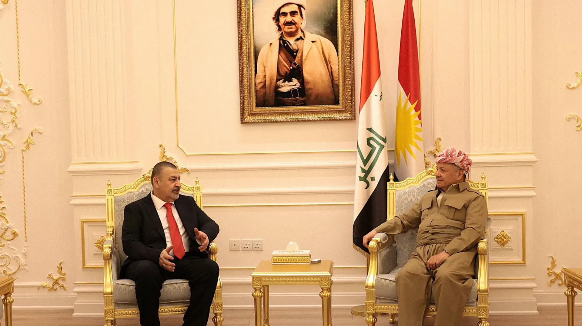 Serok Barzanî û Aras Hebîb rewşa Iraqê gotûbêj kir