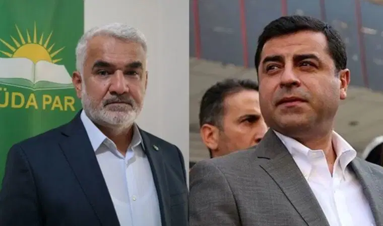 Demirtaş spasiya Serokê HUDA PARê kir