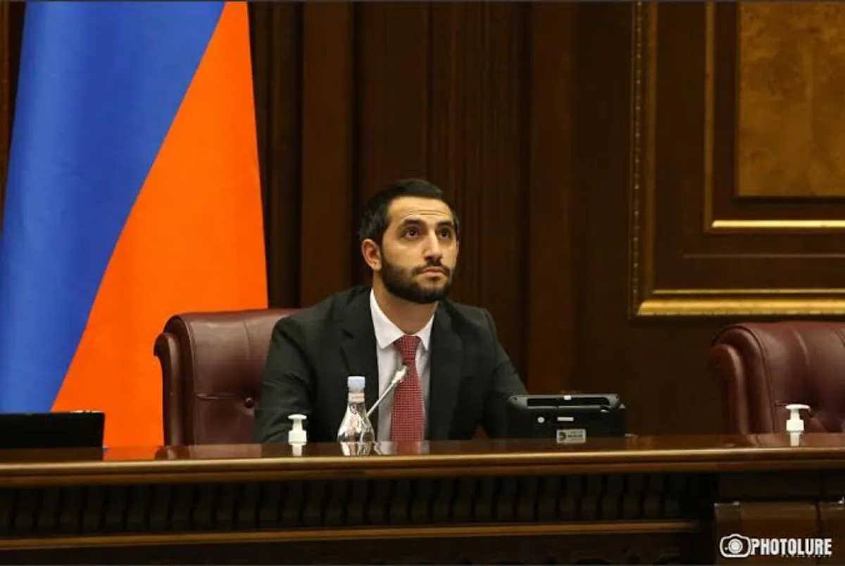 Rubinyanê nêzî Tirkiyê bû Serokê Parlamentoya Ermenistanê