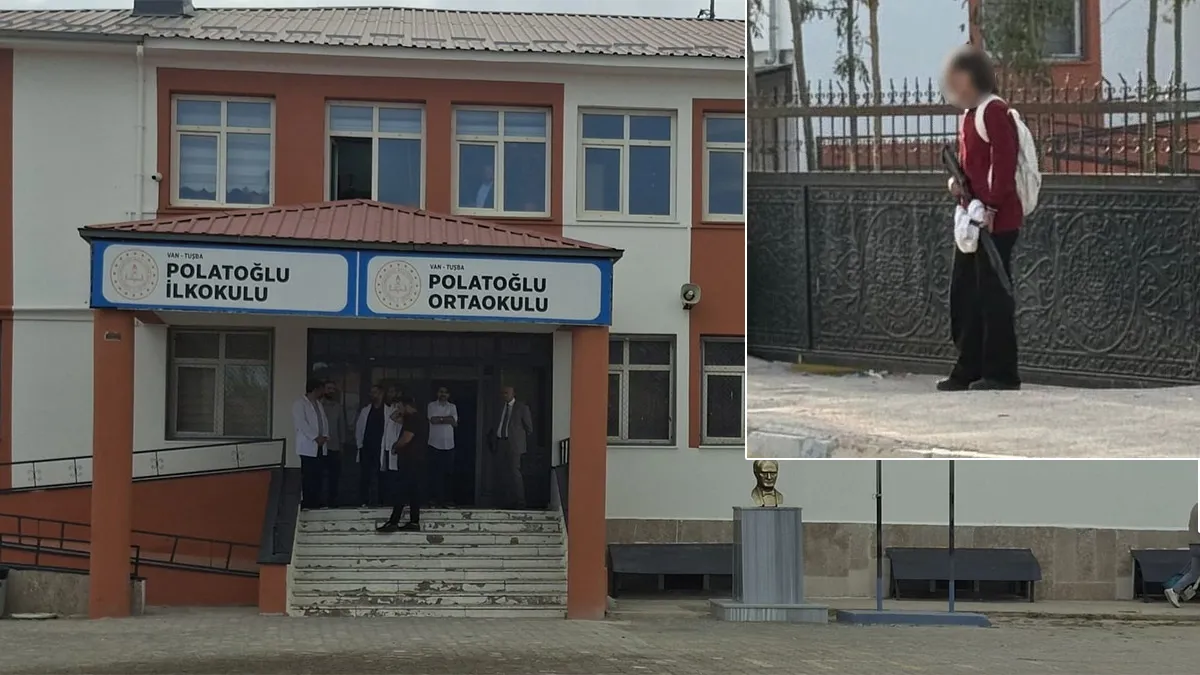 Keça xwendevan bi tivinga pompeyî çû dibistanê