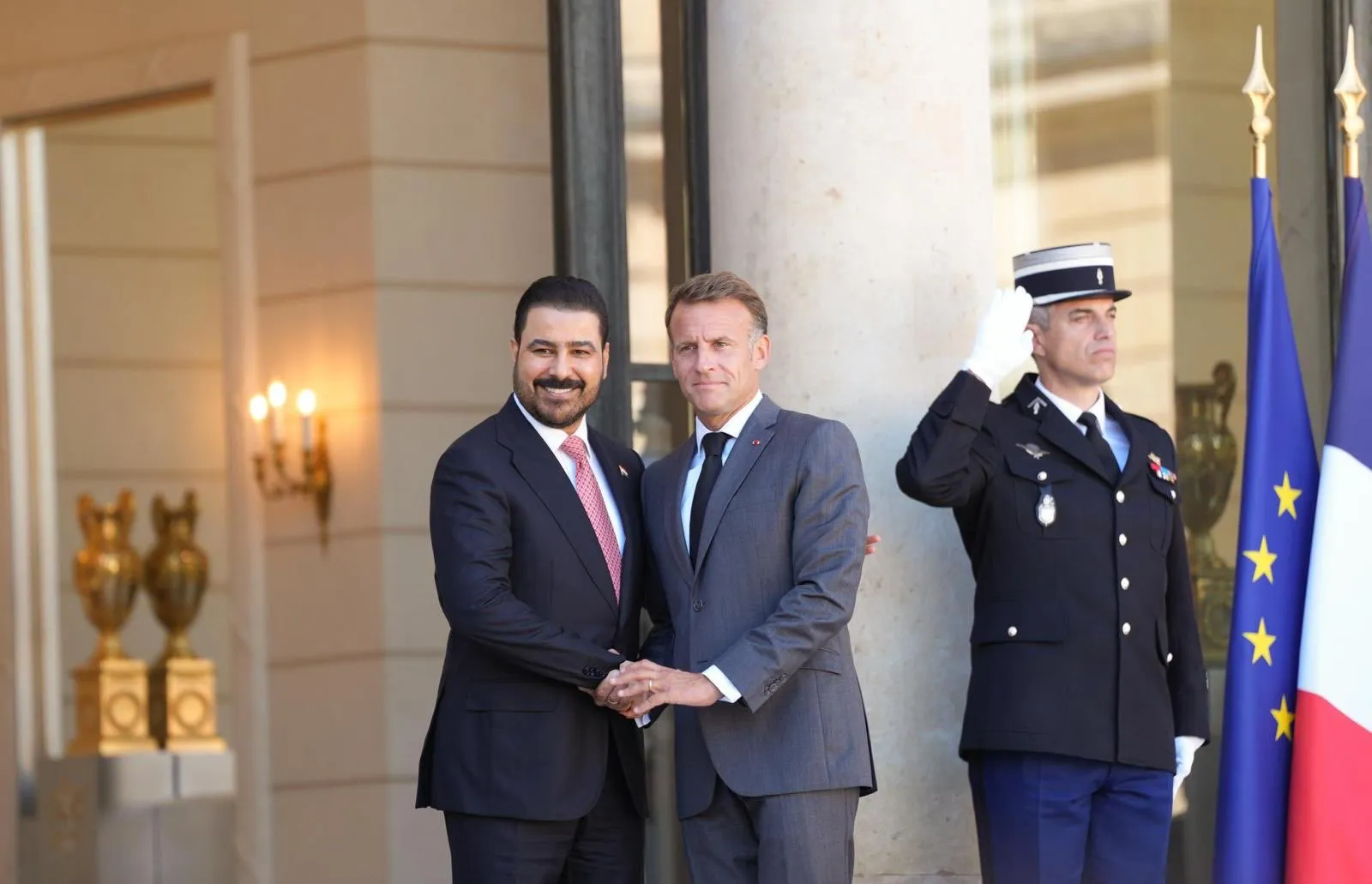Macron û Zeydî civiyan: 6 yadaştname hatin îmzekirin