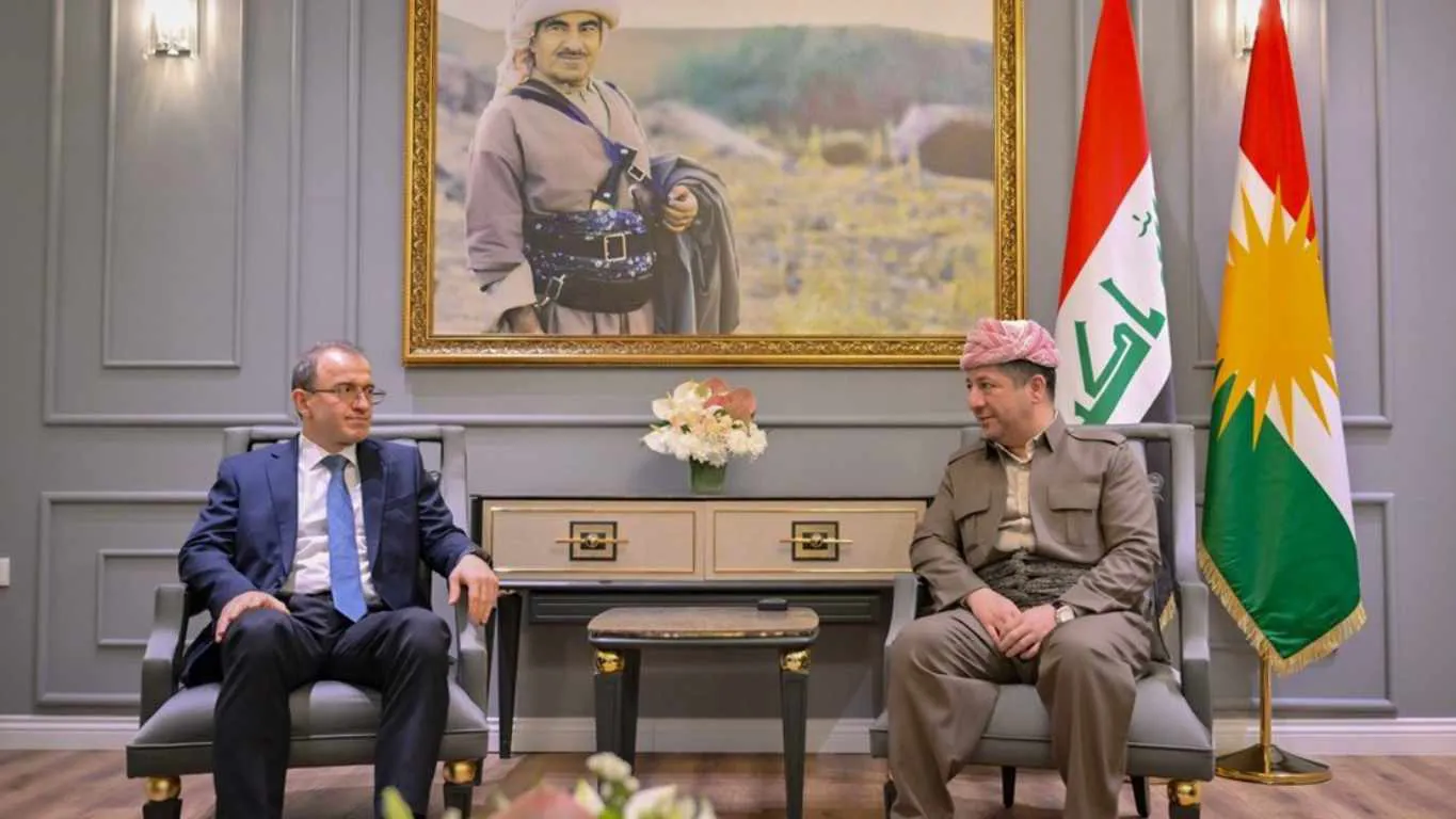 Mesrur Barzani, Rus Büyükelçi Kutrashev'i kabul etti