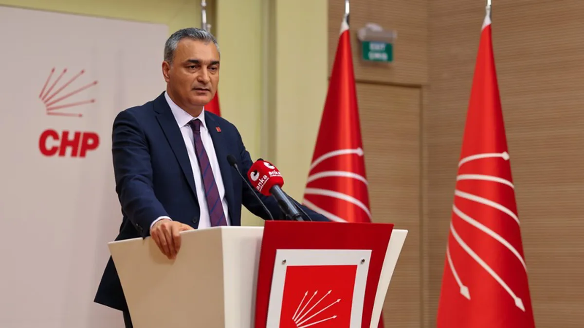 CHP Sözcüsü Müslim Sarı: Barış sürecini sahipleniyoruz