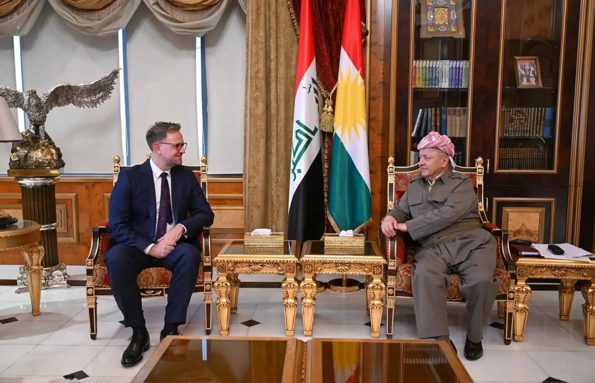 Serok Barzanî nûnerê YEyê Wendt qebûl kir