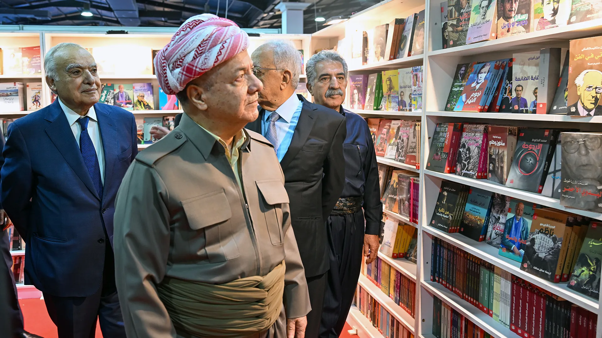 Başkan Mesud Barzani, 18. Erbil Uluslararası Kitap Fuarı’nın açılışını yaptı