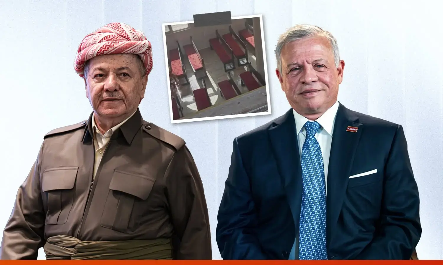 Serok Barzanî sersaxiyê da qralê Urdinê: “Em bi tundî terorê şermezar dikin”