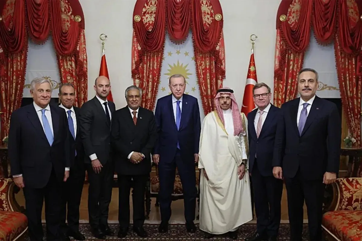 Recep Tayip Erdoğan wezîrê karên derve yê 7 welatan qebûl kir