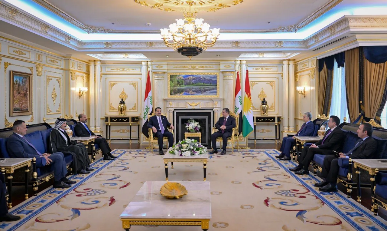Başbakan Barzani, Sudani ile bölgeyi görüştü