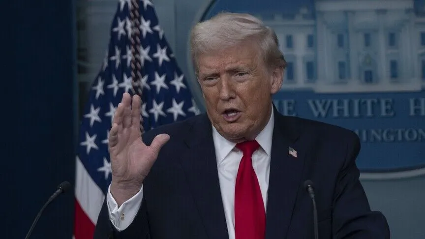 Trump derbarê Îran û Hûsiyan de axivî