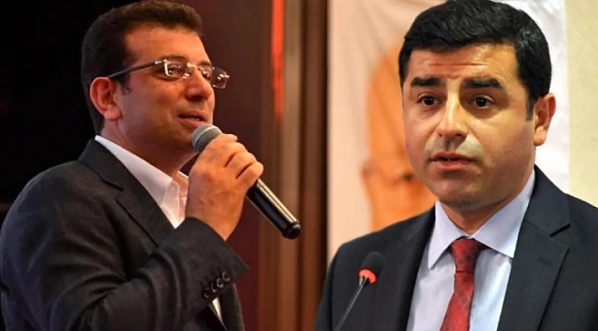 Demirtaş mı İmamoğlu mu? İşte son anket! 